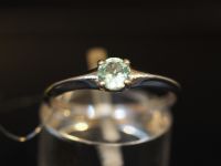 Серебряное кольцо с бериллом 0.23 карат - 271