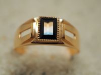 Мужское кольцо-216 золото